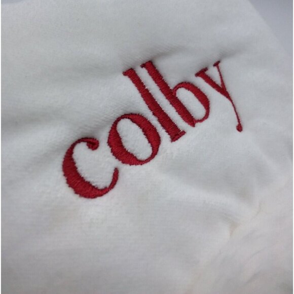 Pottery Barn Kids Colby Tartan Plaid Christmas Stocking Holiday Quilted 20 inch - Picture 10 of 10